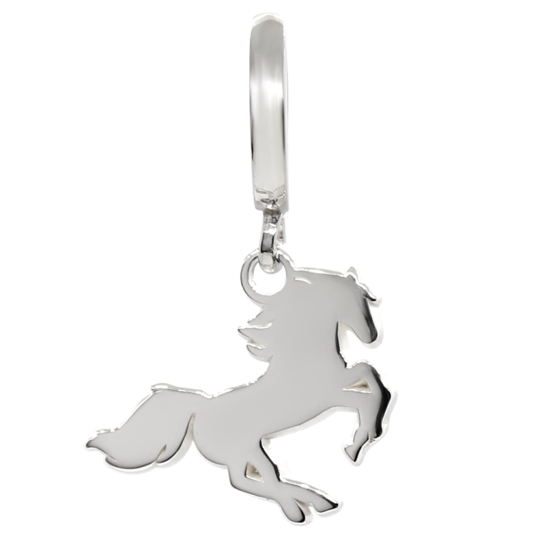 CHARM CABALLO PLATA .925