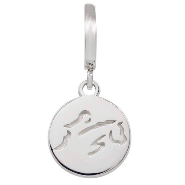 CHARM JINETE PLATA .925
