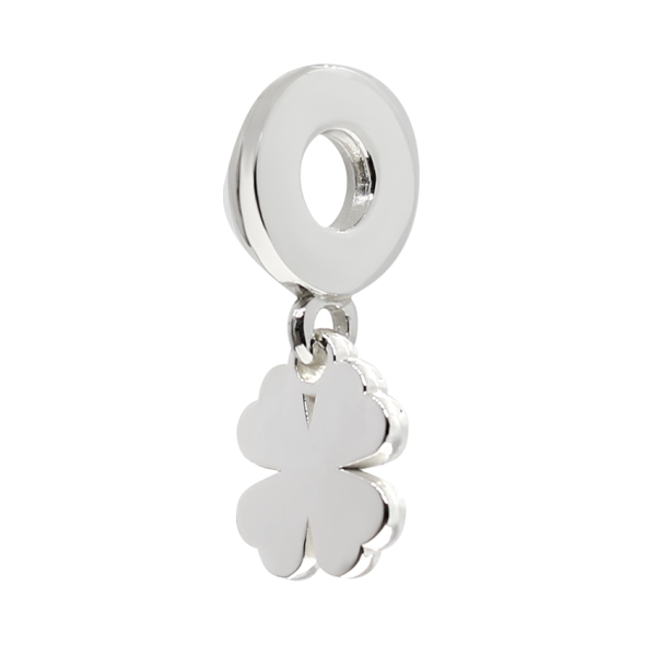CHARM MINI TREBOL PLATA .925