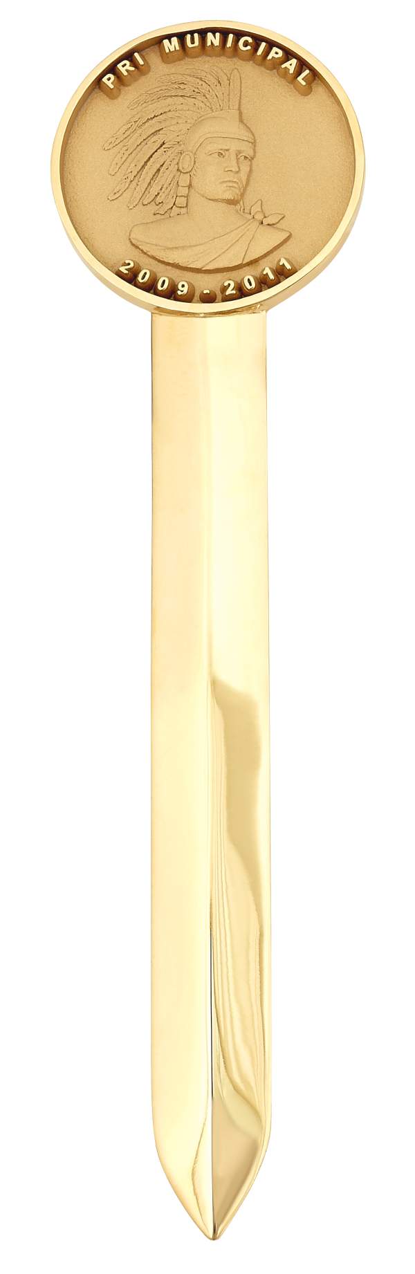 Abrecartas Baño de Oro