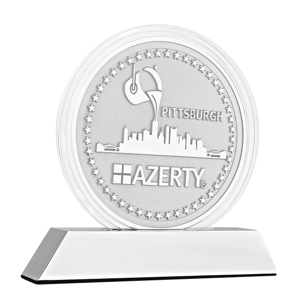 Moneda con acrílico de 110 mm