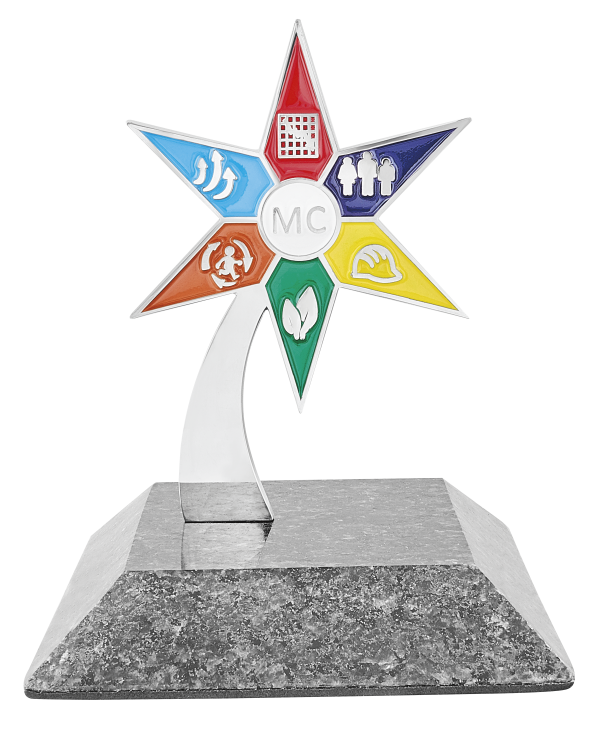 Reconocimiento con moneda de 100 mm