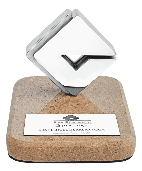 Reconocimiento con moneda de 95mm