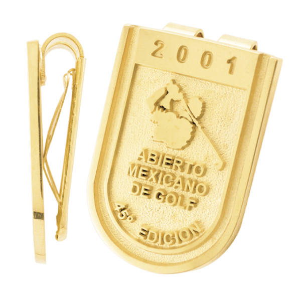 Money Clip Baño de Oro