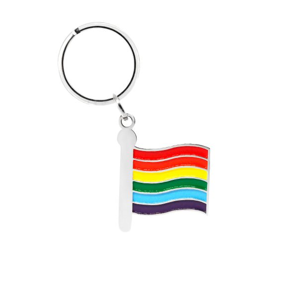 LLAVERO BANDERA DE ARCOIRIS LGBTIQ+